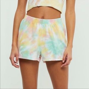 Playboy by pacsun tie-dye comfy shorts (Womens Small)- like new condition